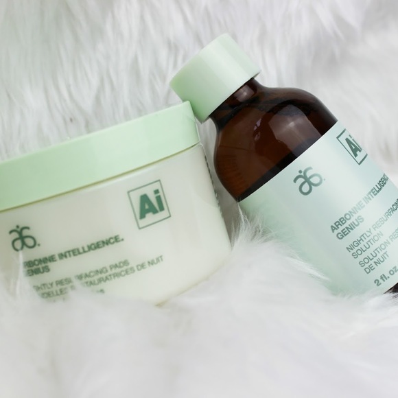 Arbonne Other - Arbonne Genius Nightly Resurfacing Pads/Solution